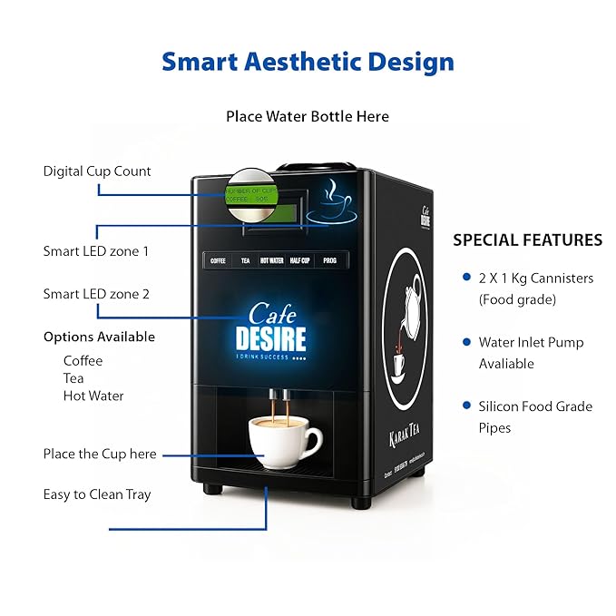 Double Option LED Vending Machine