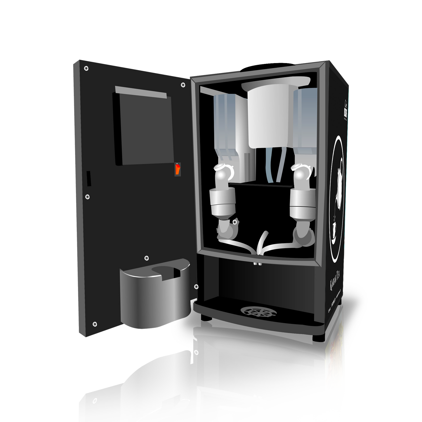 Double Option LED Vending Machine