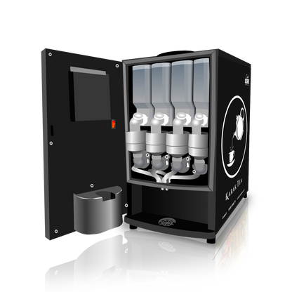 LED 4 Beverage Vending Machine (Multi-Water-Inlet)